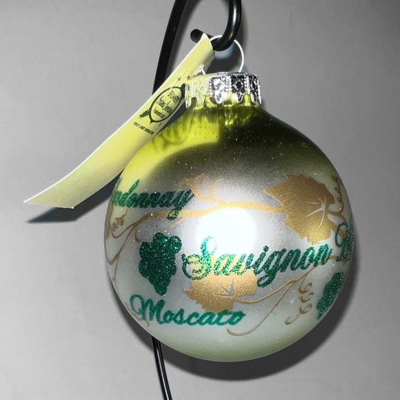 COPY - White Wine Christmas Ball - Picture 3 of 6